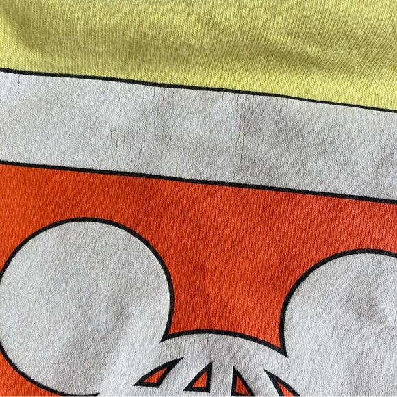 Walt Disney World Yellow Spirit Jersey Retro Style J34 - Picture 10 of 15